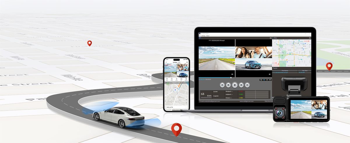 GPS dash camera