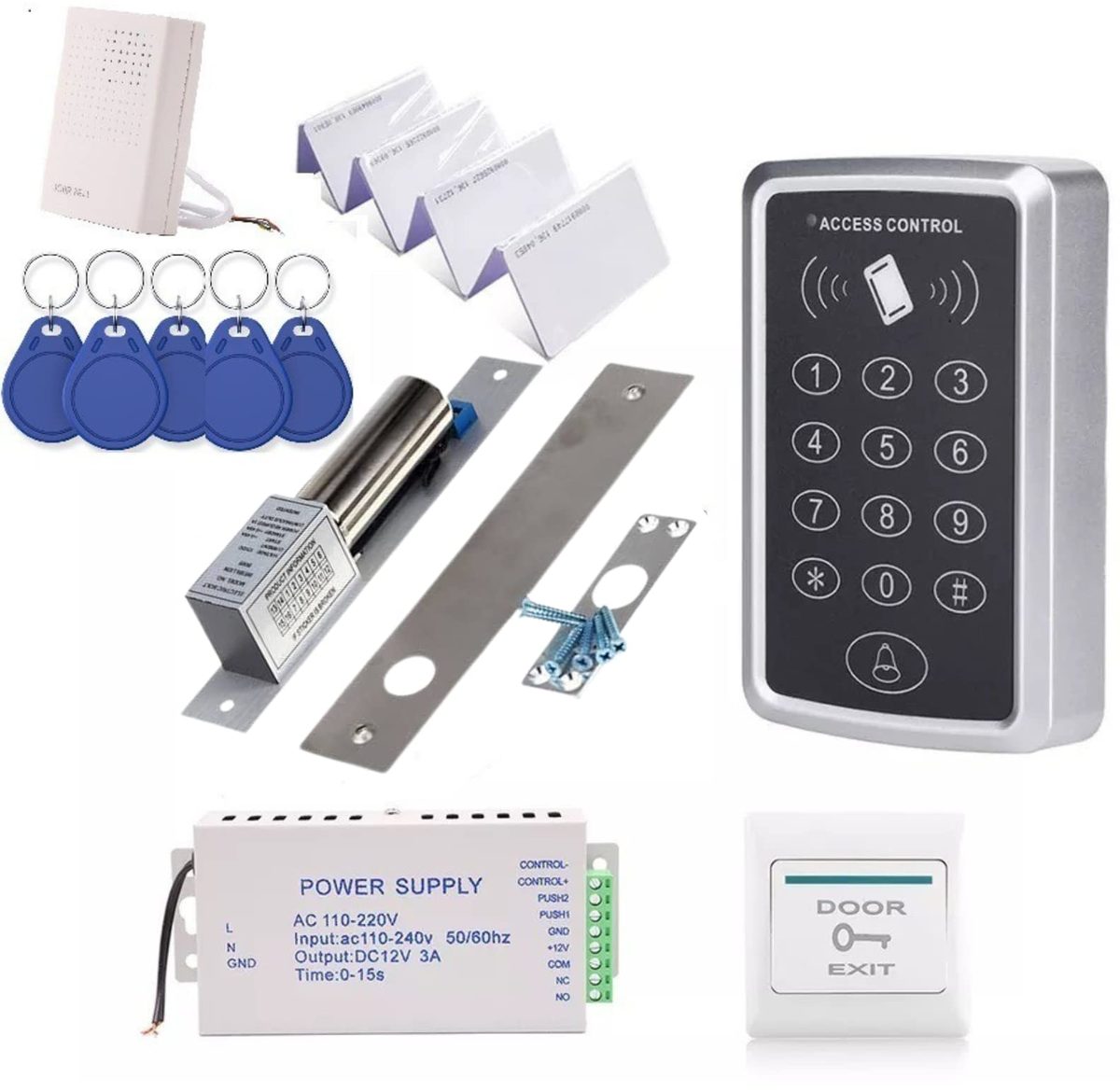 RFID access-control reader